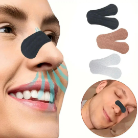 ventilation sleep nose stickers-nose bridge sport breathing nose strip,Stop Nose Sticker